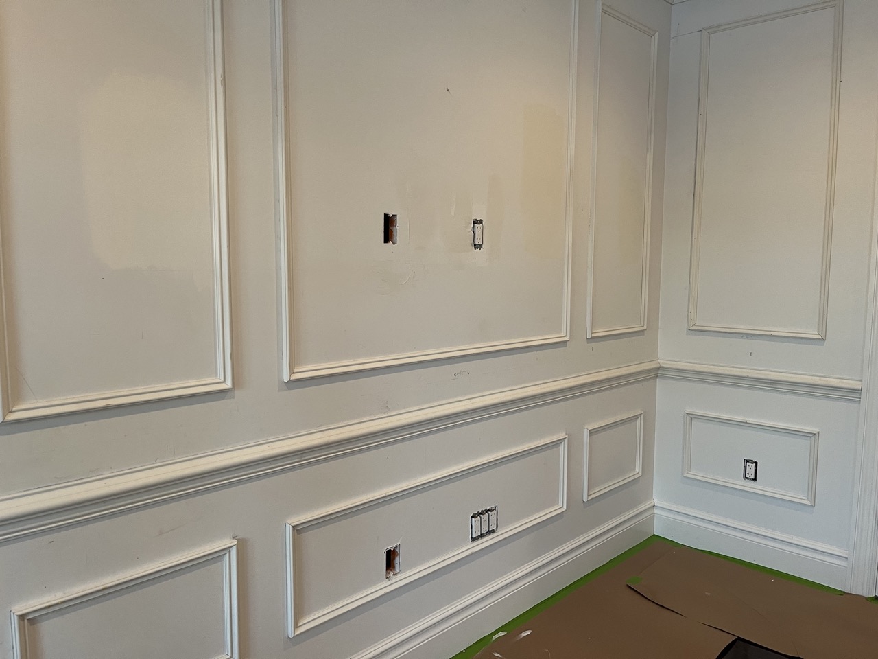 Building the bookcase frames